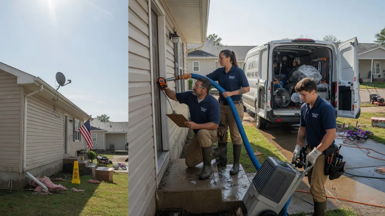 Ceiling Water Damage Restoration in Creston, IA near me